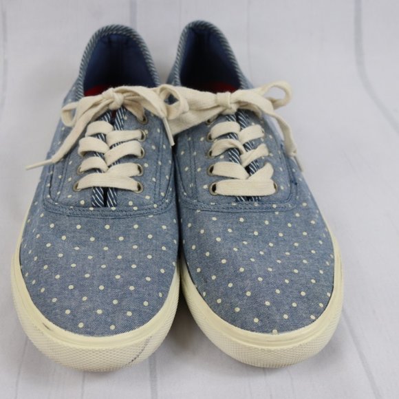 Austin Trading Company Blue Dot Sneakers 10 11 - Picture 2 of 7